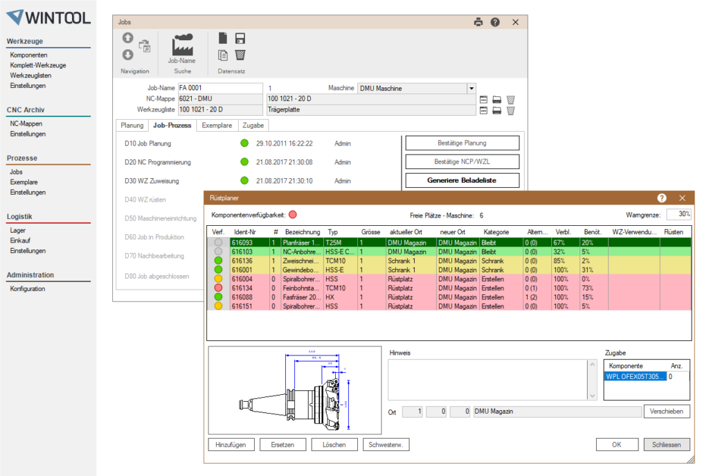 Wintool screenshot prozess modul